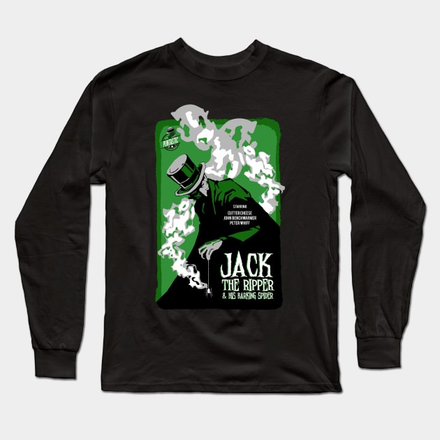 Jack the Ripper and His Barking Spider Long Sleeve T-Shirt by TGprophetdesigns